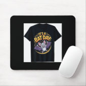 It’s A Bat Day Funny Cute Nocturnal Animal Humor G Mousepad (Mit Mouse)
