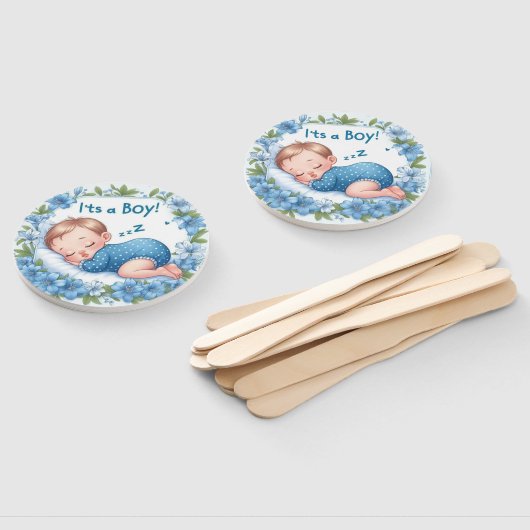 It’s a Boy Baby Shower  Fächer (Non-assembled)