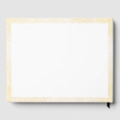 It’s A Boy Baby Shower –Gold Balloon & Greenery Gästebuch (Rückseite)