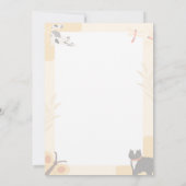 It’s a Boy Baby Shower Invitation Design Einladung (Rückseite)