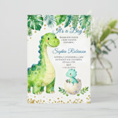 It’s a Boy Baby Shower Invitation  Einladung (Stehend Vorderseite)