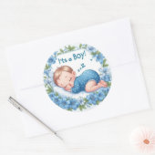 It’s a Boy Baby Shower Sticker (Umschlag)