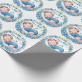 It’s a Boy Baby Shower Sticker Geschenkpapier (Ecke)