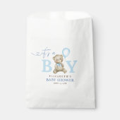 It’s a Boy, Bear Baby Shower boy Geschenktütchen (Vorderseite)