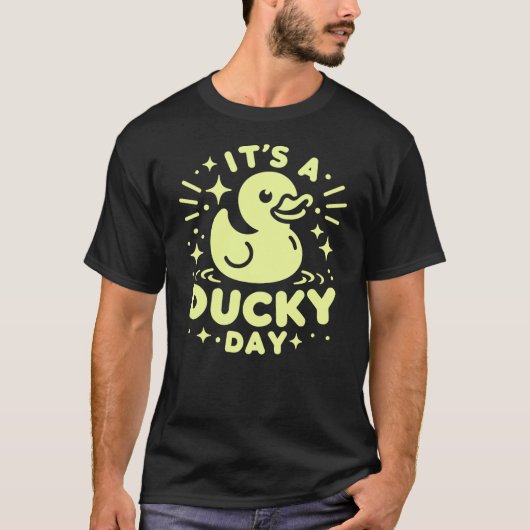 It’s a Ducky Day Rubber Duck T-Shirt (Vorderseite)
