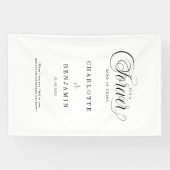 It’s a Forever Kind of Thing - Wedding Welcome Banner (Horizontal)