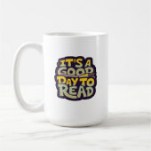 It’s a good day to read psychedelic typography  kaffeetasse (Links)