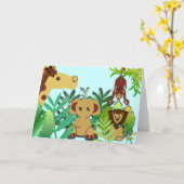 It’s A Jungle Karte (Gelbe Blume)