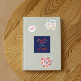 It’s All About Jesus – Christmas Sticker #14