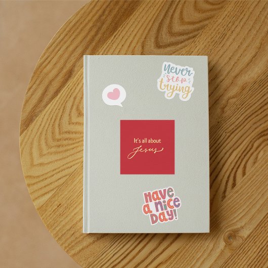 It’s All About Jesus – Christmas Sticker #16