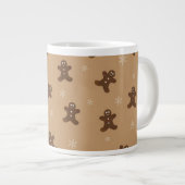 It’s Cocoa Time | Cozy Winter Quote Jumbo-Tasse (Vorderseite Rechts)