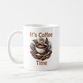 It’s Coffee Time – Cozy Coffee Beans Kaffeetasse