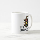 It’s Complicated | Mixed Signals & Dating Humor   Kaffeetasse (VorderseiteRechts)