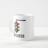 It’s Complicated | Mixed Signals & Dating Humor   Kaffeetasse (Vorderseite Links)