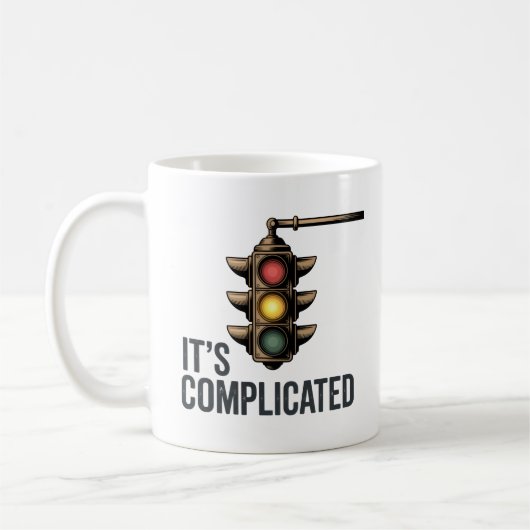 It’s Complicated | Mixed Signals & Dating Humor Kaffeetasse (Links)