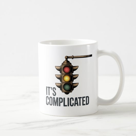 It’s Complicated | Mixed Signals & Dating Humor   Kaffeetasse (Rechts)