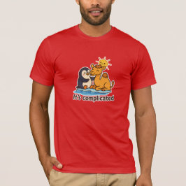 It’s Complicated Penguin Camel Shirt