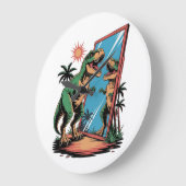 It’s Dinner Time Already? Große Wanduhr (Winkel)