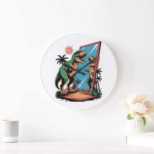 It’s Dinner Time Already? Große Wanduhr (Zuhause)