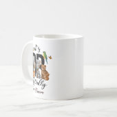 It’s Dr. Actually Animals | Funny Doctor Day Kaffeetasse (Vorderseite Links)