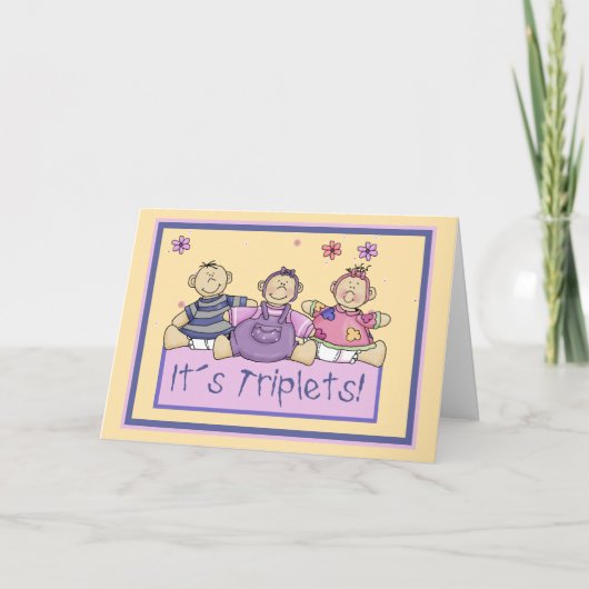 It´s Dreiergruppen Ankündigung (Vorderseite)