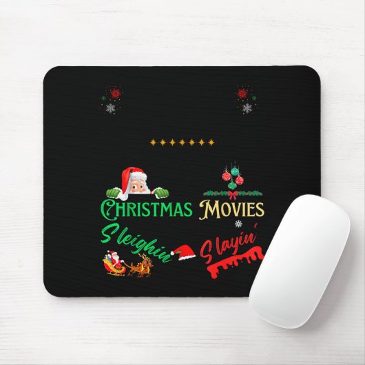 It’s Either Serial Killer Doentaries Or Christmas Mousepad (Mit Mouse)