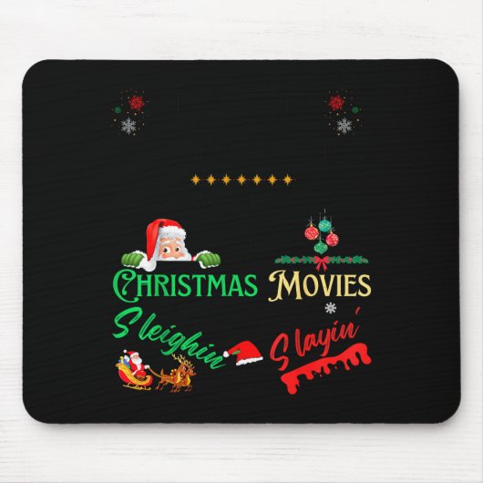 It’s Either Serial Killer Doentaries Or Christmas Mousepad (Vorne)