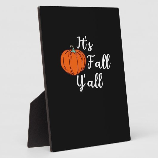 It’s Fall Y’all Cute Fall Aesthetic Style Fotoplatte (Seite)