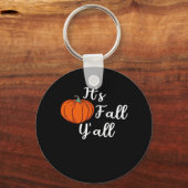 It’s Fall Y’all Cute Fall Aesthetic Style Schlüsselanhänger (Vorderseite)