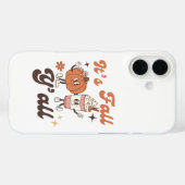 It’s Fall Y’all – Cute Kawaii Pumpkin Spice Latte Case-Mate iPhone Hülle (Rückseite (Horizontal))