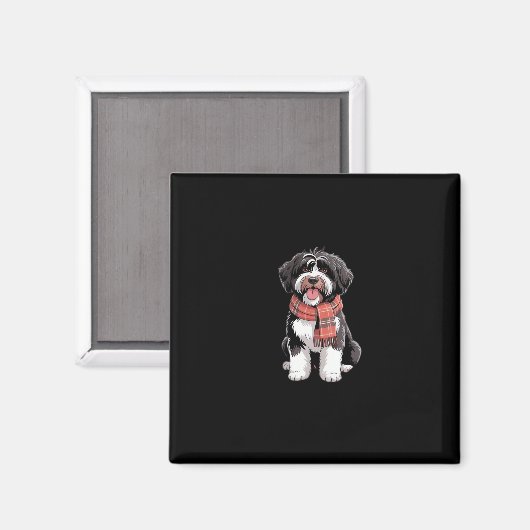 It’s Fall Y’all Cute Schnoodle Autumn Tree Fall Le Magnet (Vorderseite/Rückseite)