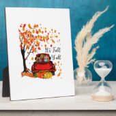 It’s Fall Y’all Pumpkin Leopard Fall Season Autumn Fotoplatte (Seite)