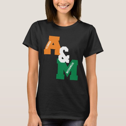 It s FAMULY A&M Collegiate Letter HBCU Pride T-Shirt (Vorderseite)