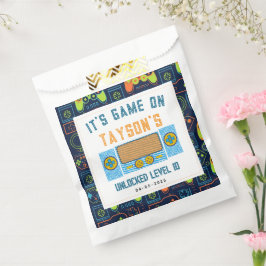 It’s Game On Napkins – Video Game Birthday Party Geschenktütchen