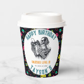 It’s Game On Skull  – Video Game Birthday Pappbecher (Vorderseite)