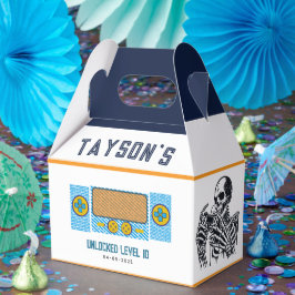 It’s Game On Skull  – Video Game Birthday Party  Geschenkschachtel