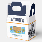 It’s Game On Skull  – Video Game Birthday Party  Geschenkschachtel (Geöffnet)