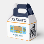 It’s Game On Skull  – Video Game Birthday Party  Geschenkschachtel (Vorderseite)