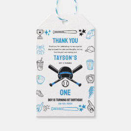 It’s Game Time Baseball 1st Birthday Geschenkanhänger