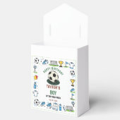 It’s Game Time Soccer 1st Birthday – Fun Kids  Geschenkschachtel (Geöffnet)