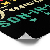 It’s I’m The Favorite Son In Law Fathers Day  Poster (Ecke)