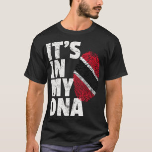 IT_S IN MEIN DNA, Trinidad und Tobago Flag Prii Na T-Shirt