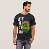 IT_S IN MEINE DNA St. Vincent _ Grenadines Flag St T-Shirt (Vorne ganz)