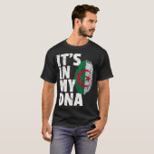 IT_S IN MEINER DNA Algerische Flagge Männer T-Shirt (Vorne ganz)