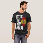 IT_S IN MEINER DNA - Spanischer Flaggenstaat - Nat T-Shirt (Vorne ganz)