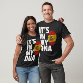 IT_S IN MEINER DNA - Spanischer Flaggenstaat - Nat T-Shirt (Unisex)