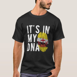 It’s in my DNA Brunei Flag Fingerprints T-Shirt