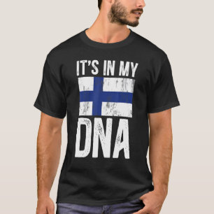 It’s In My Dna Finland Flag Helsinki Country Finni T-Shirt