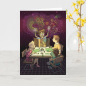 “It’s Just a Fantasy” Greeting Card Karte (Gelbe Blume)