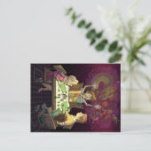 “It’s Just a Fantasy” Postcard Postkarte (Stehend Vorderseite)